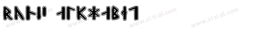 runic alphabet字体转换